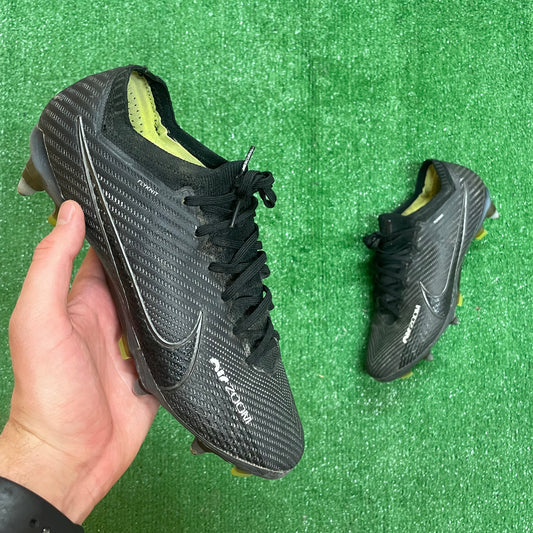 Nike Air Zoom Mercurial Vapor XV Black Elite FG ACC Football Boots (Pre-Loved) - Size UK 8.5