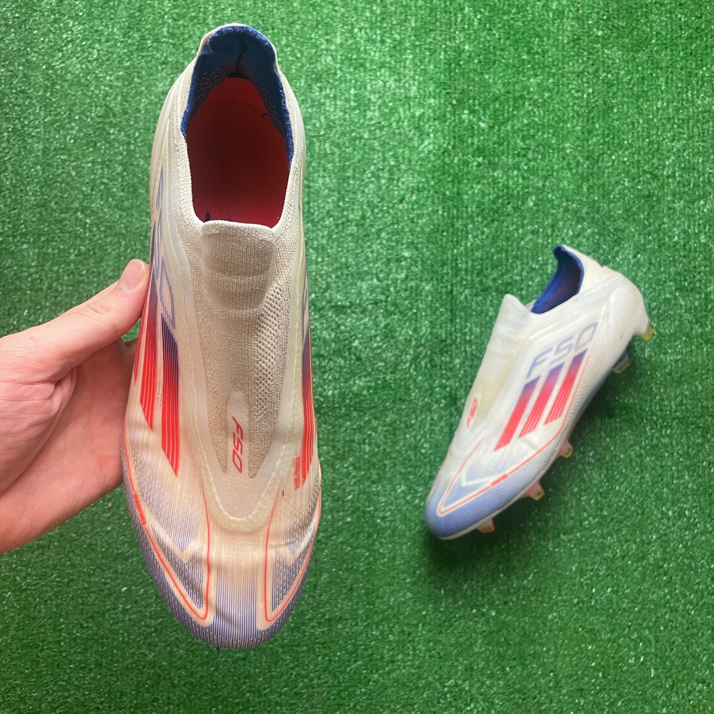 Adidas F50 Elite Laceless FG Football Boots (Pre-Loved) - Size UK 8.5