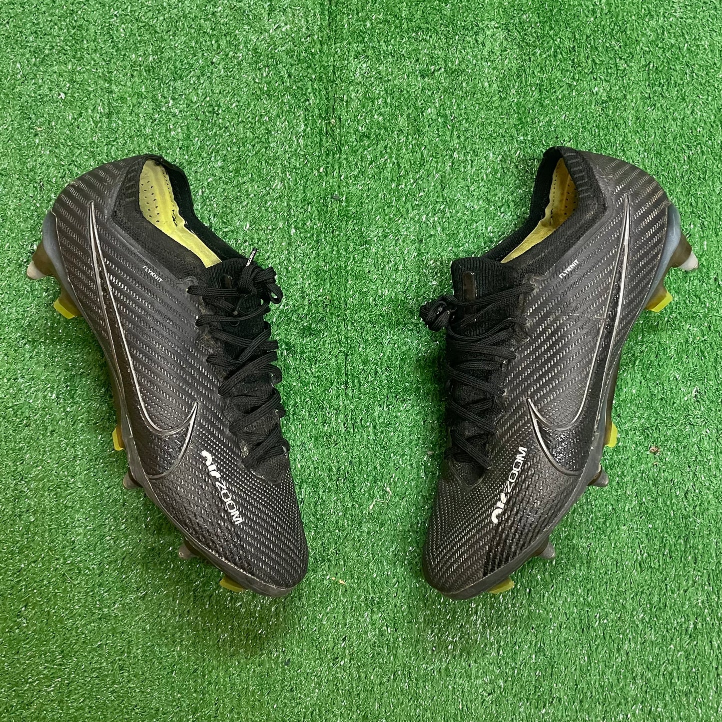 Nike Air Zoom Mercurial Vapor XV Black Elite FG ACC Football Boots (Pre-Loved) - Size UK 8.5