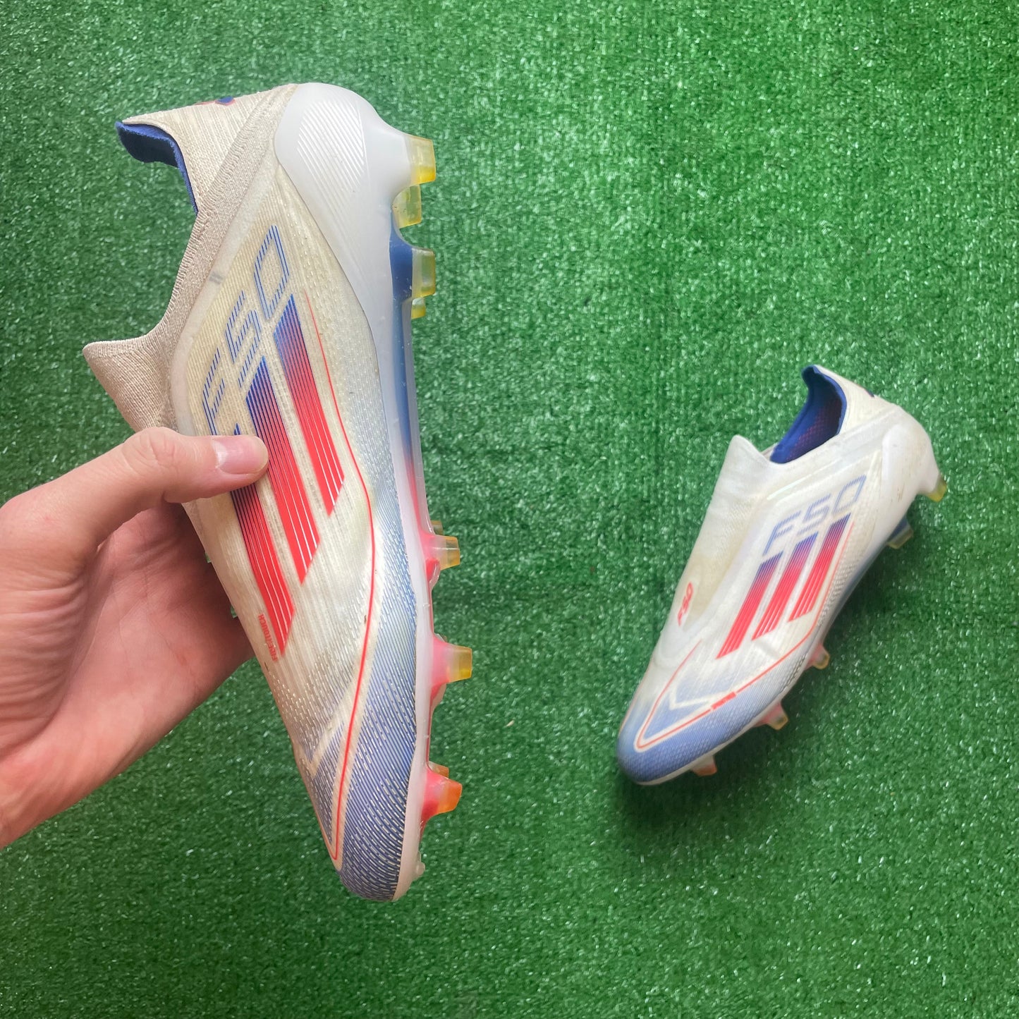 Adidas F50 Elite Laceless FG Football Boots (Pre-Loved) - Size UK 8.5