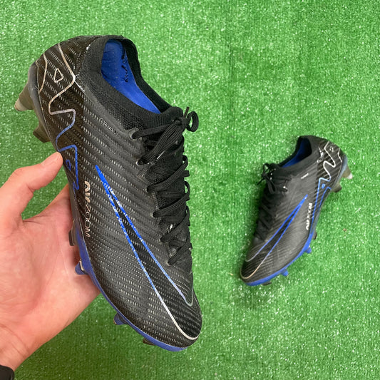 Nike Air Zoom Mercurial Vapor XV Black/Blue Elite FG ACC Football Boots (Pre-Loved) - Size UK 9